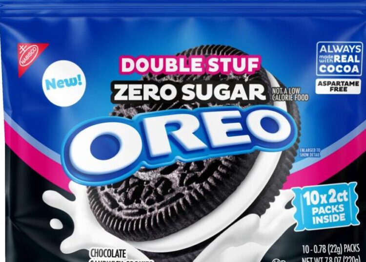Mondelez is bringing zero-sugar Oreos to the U.S.