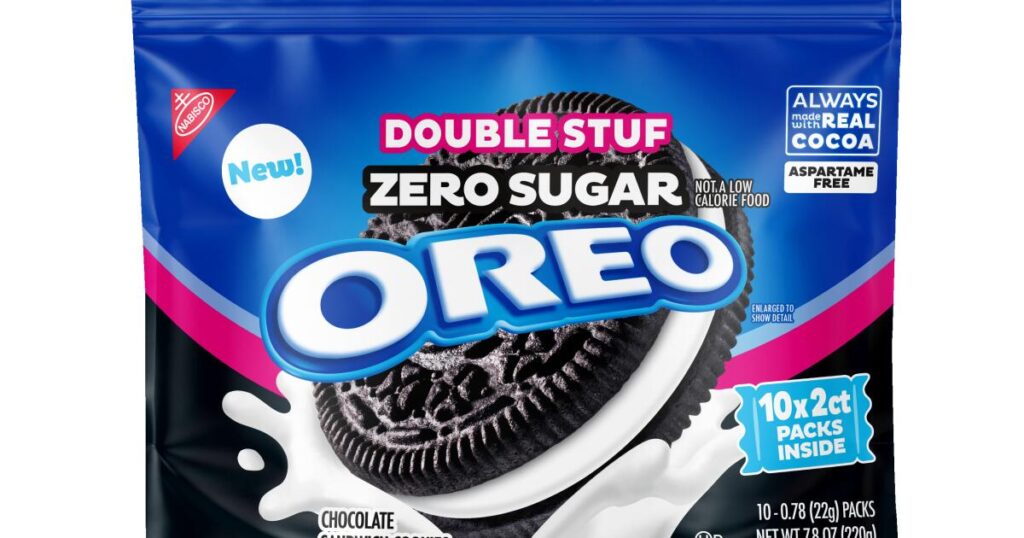Mondelez is bringing zero-sugar Oreos to the U.S.