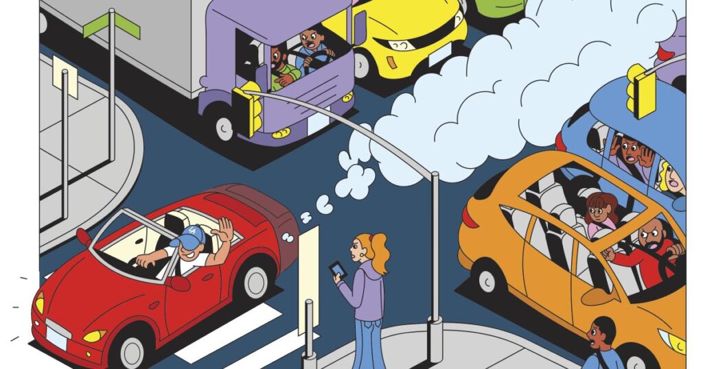 The seven most frustrating offenses California drivers commit every day