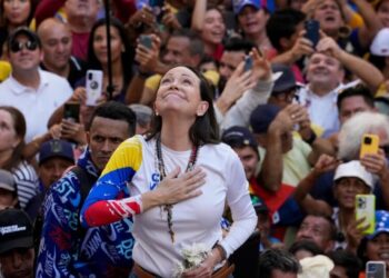 Supporters of Venezuelan opposition leader march in cities worldwide