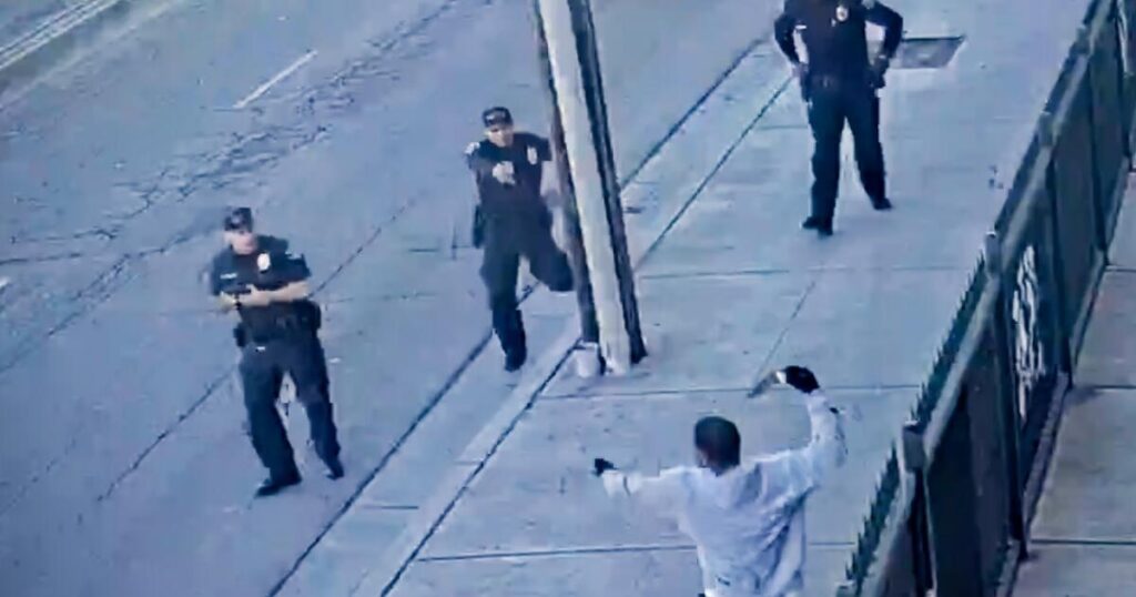 Huntington Park officers who shot double amputee won’t face charges, D.A. says