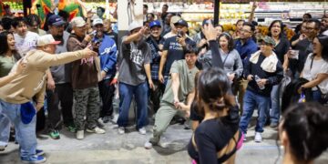 Let’s get this party started — right next to the aisles of lumpia