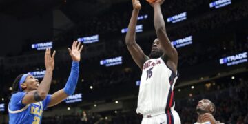 No. 8 Gonzaga dominates inside to hand UCLA another loss