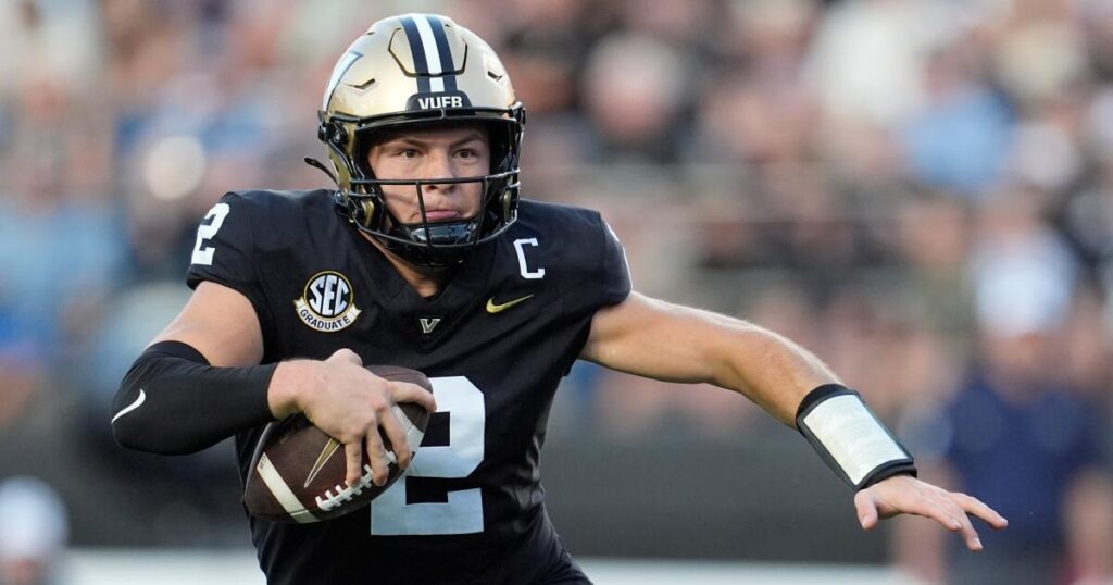 Vanderbilt quarterback Diego Pavia apologizes for profane post about Heisman voters