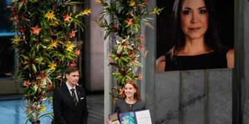 Machado’s daughter accepts Nobel Peace Prize in Venezuelan opposition leader’s absence
