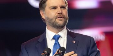 Vance declines to condemn bigotry as conservatives feud at Turning Point