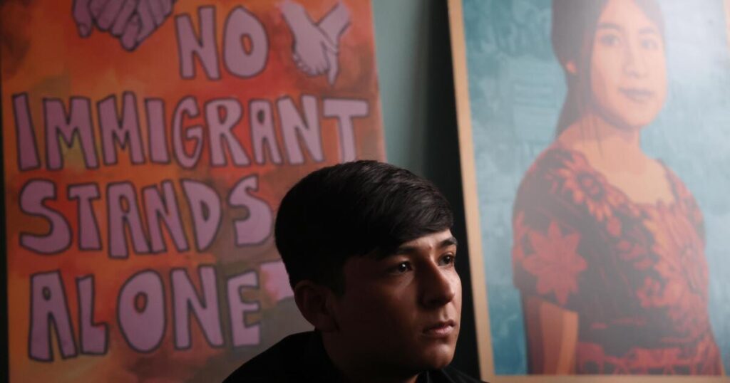As he sat in ICE detention, a teen dreamed of finishing his senior year of high school in L.A.