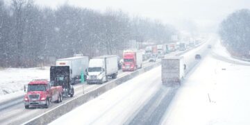 The first big snowstorm of the winter hits the Northeast