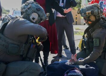 Democratic Rep. Grijalva says federal agents sprayed her during an operation in Arizona