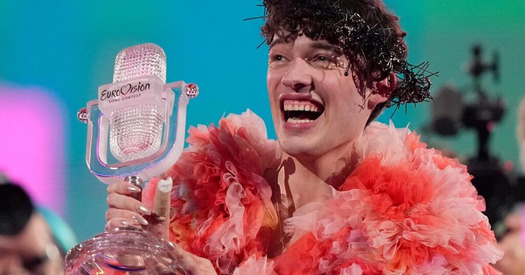 Eurovision champion Nemo returns the 2024 winner’s trophy to protest Israel’s inclusion