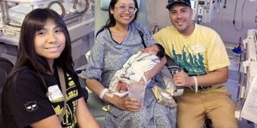 Bakersfield woman with 22-pound ovarian cyst discovers she’s pregnant. Baby ‘defied all the odds’