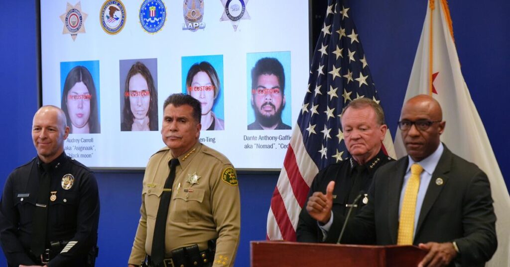 Alleged L.A. bomb plot: What we know about the Turtle Island Liberation Front