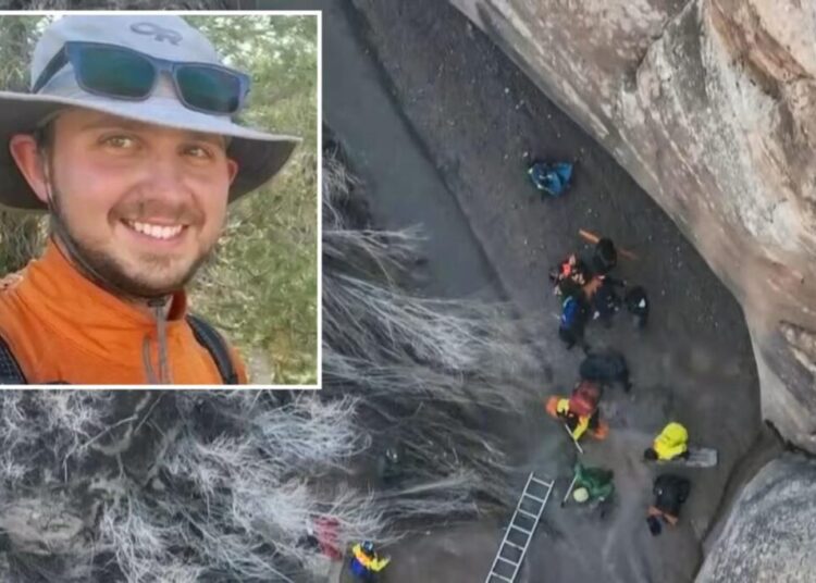 Utah hiker trapped in quicksand for hours until his precarious rescue