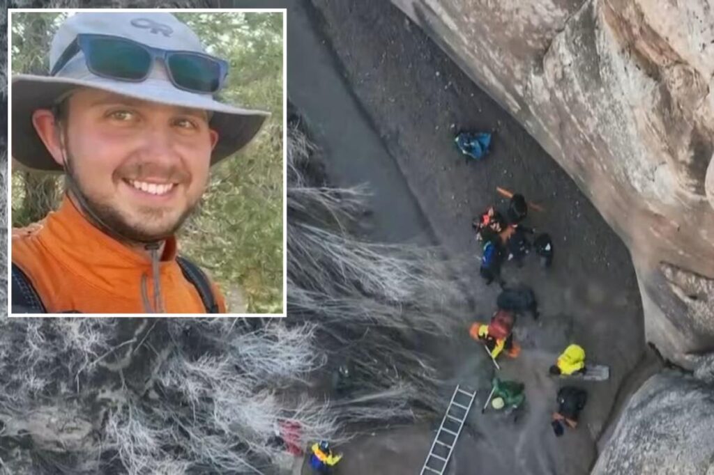 Utah hiker trapped in quicksand for hours until his precarious rescue