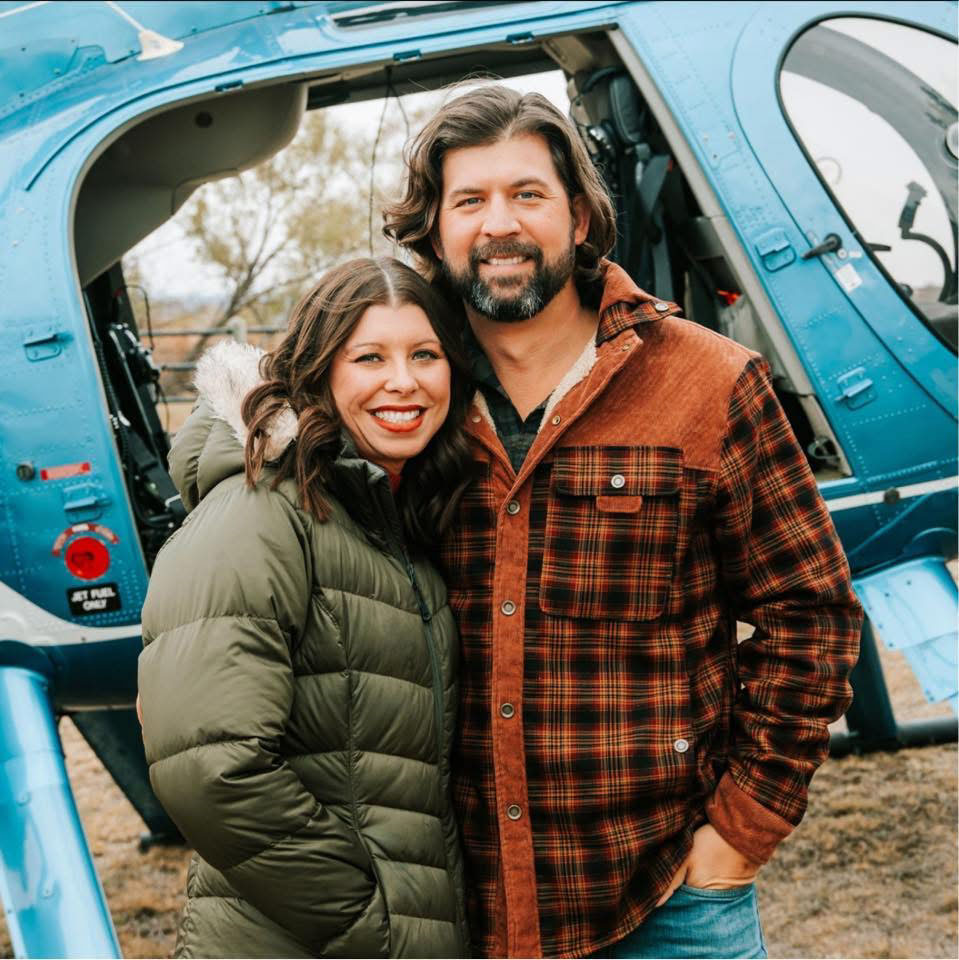 Pauley and his wife.