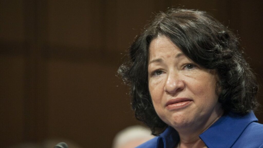 Sonia Sotomayor thumps Trump DOJ for ‘asking us to destroy the structure of government’