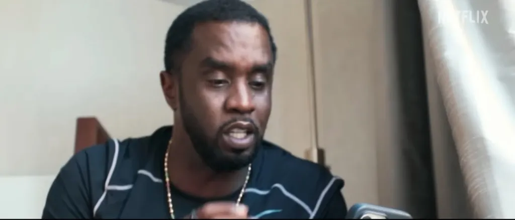 Sean 'Diddy' Combs confronting a lawyer.