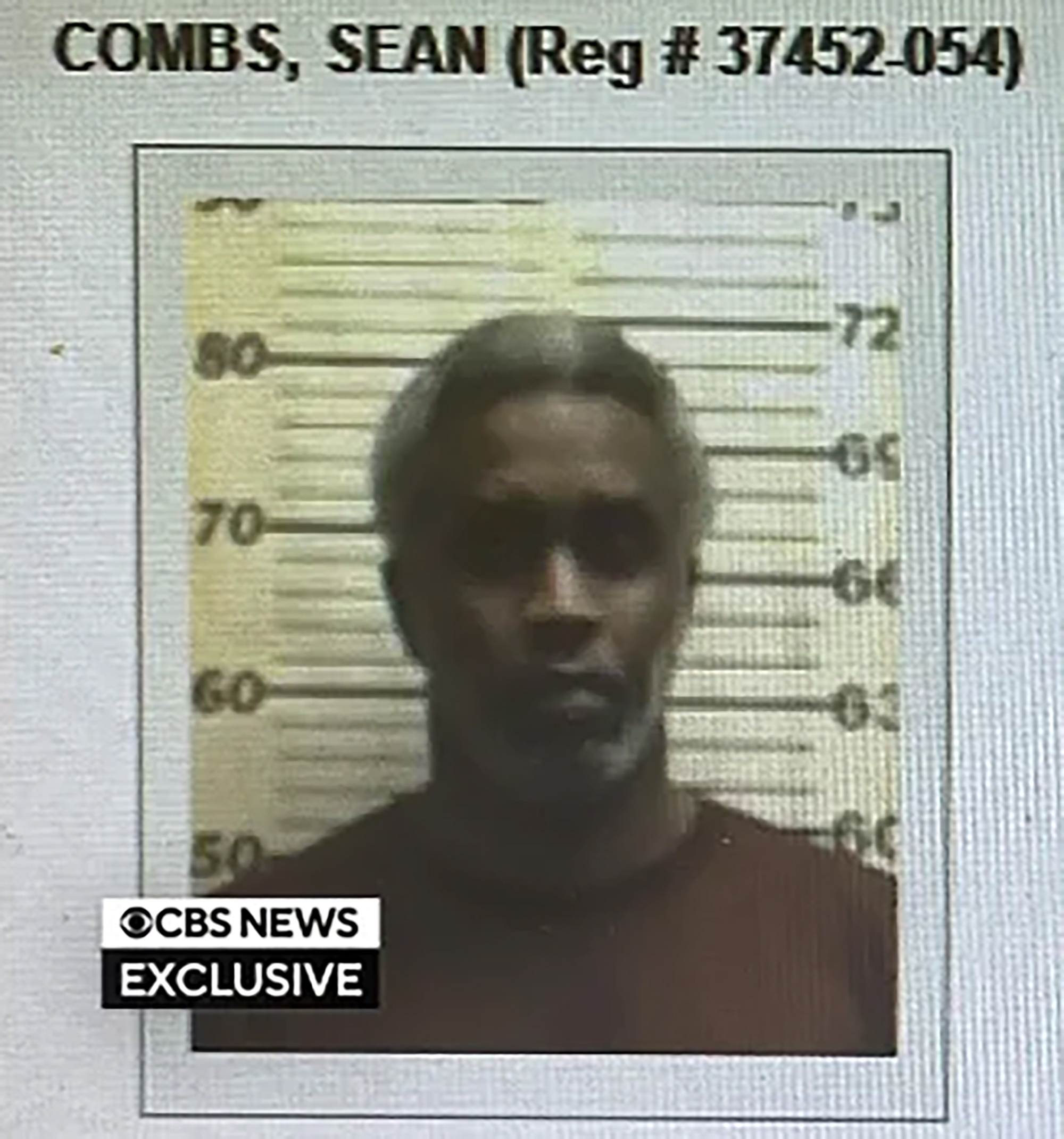 Mugshot of Sean Combs.