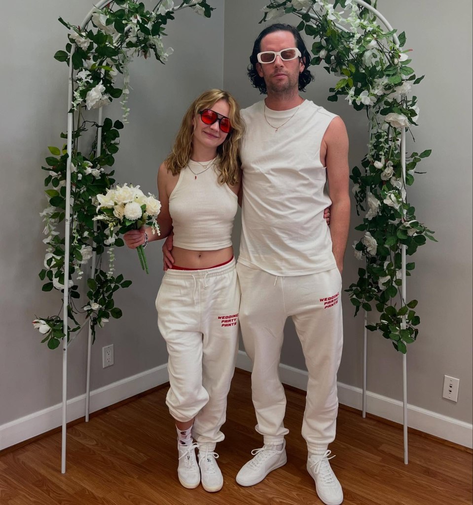 Britt Robertson and her husband Paul Floyd