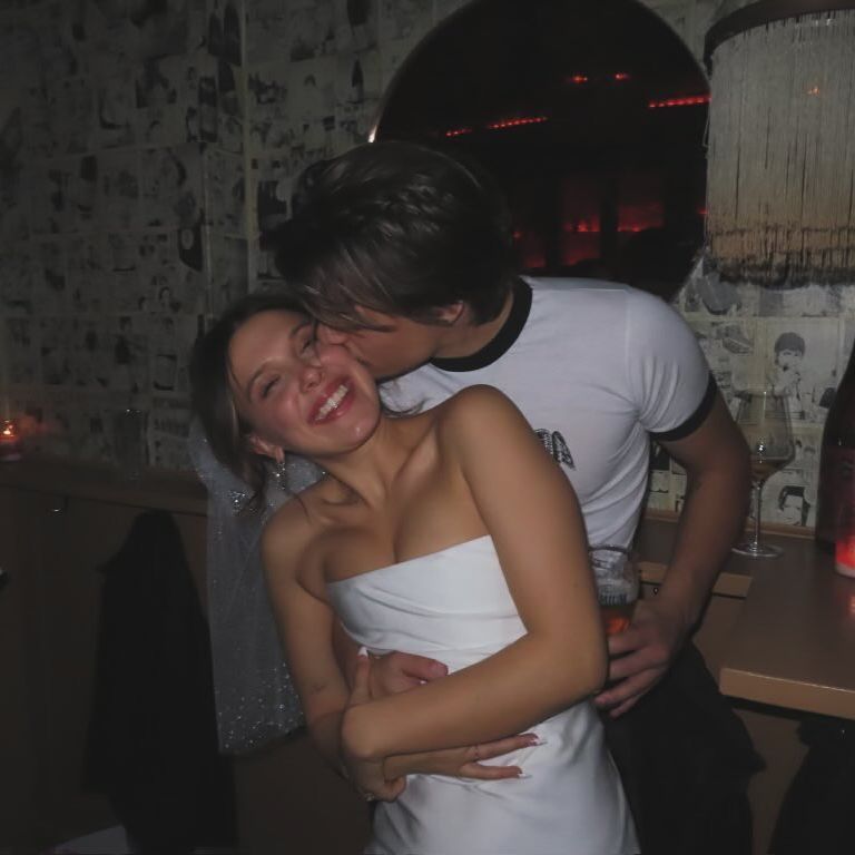 Millie Bobby Brown and Jake Bongiovi