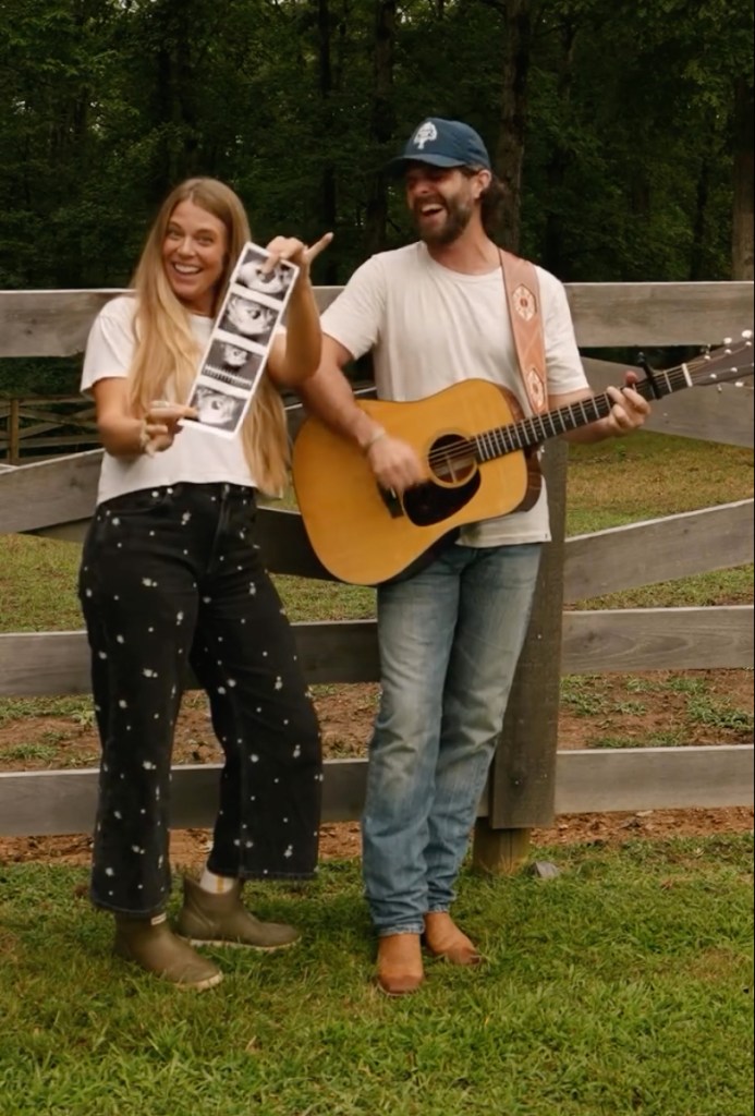 Thomas Rhett and Lauren Akins via Instagram Tuesday
