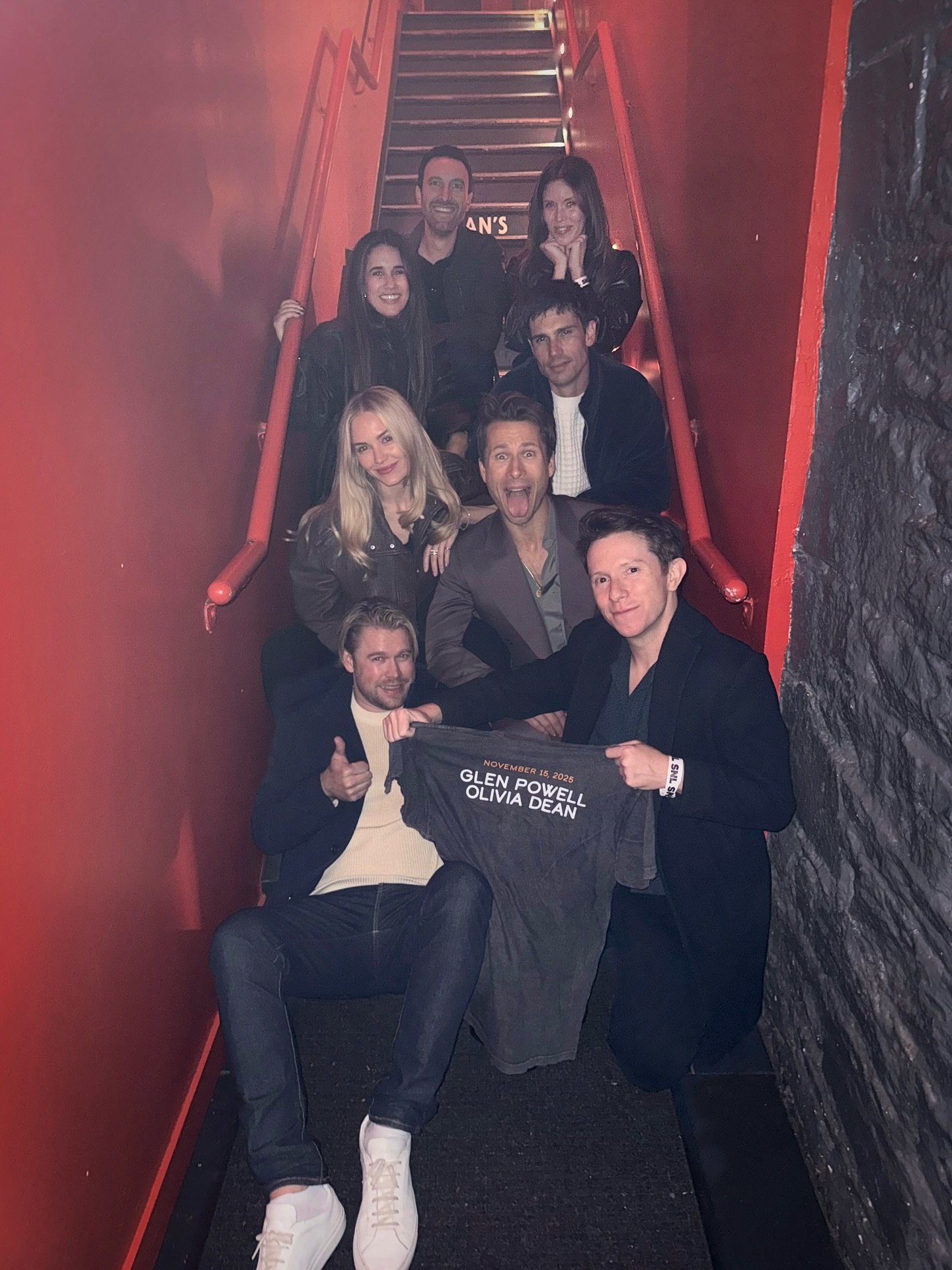 Glen Powell and Michelle Randolph via Instagram