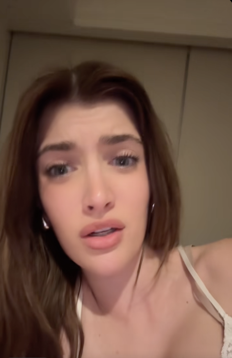 Sami Sheen in a selfie-style video.