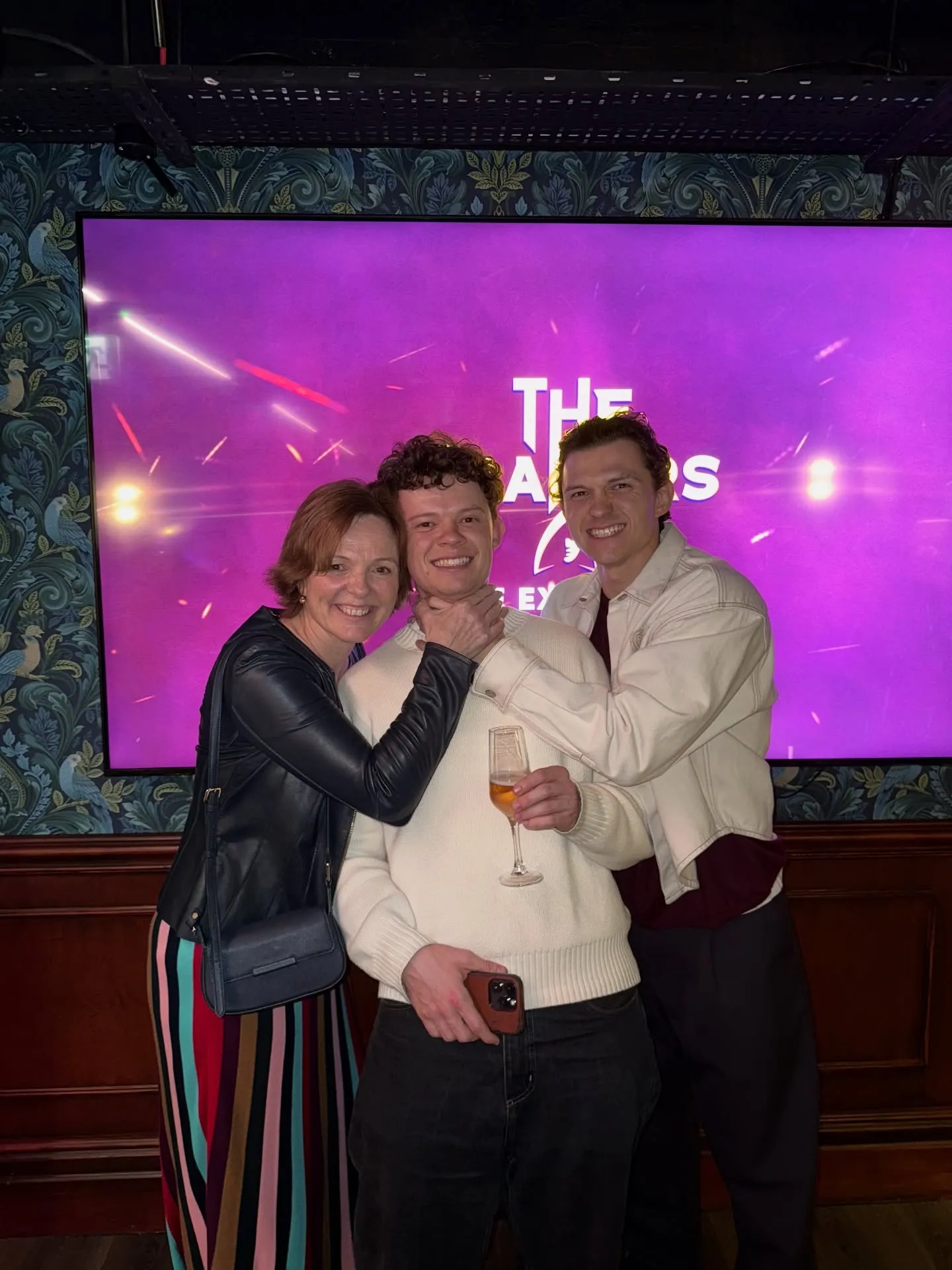 Zendaya poses for sweet family photo with fiancÃ© Tom Holland and actor's parents