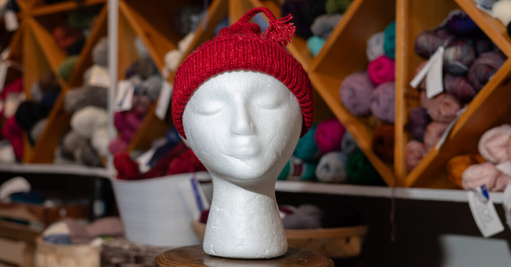 In Minneapolis, Knitters Are Protesting With Red Hats