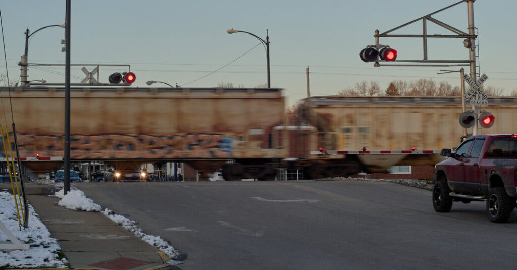 ‘Punched in the Face’ by a Rail Disaster, an Ohio Town Fights Its Way Back