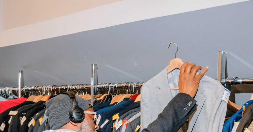 Brisk Sales at Goodwill Suggest Wary Shoppers in an Uncertain Economy