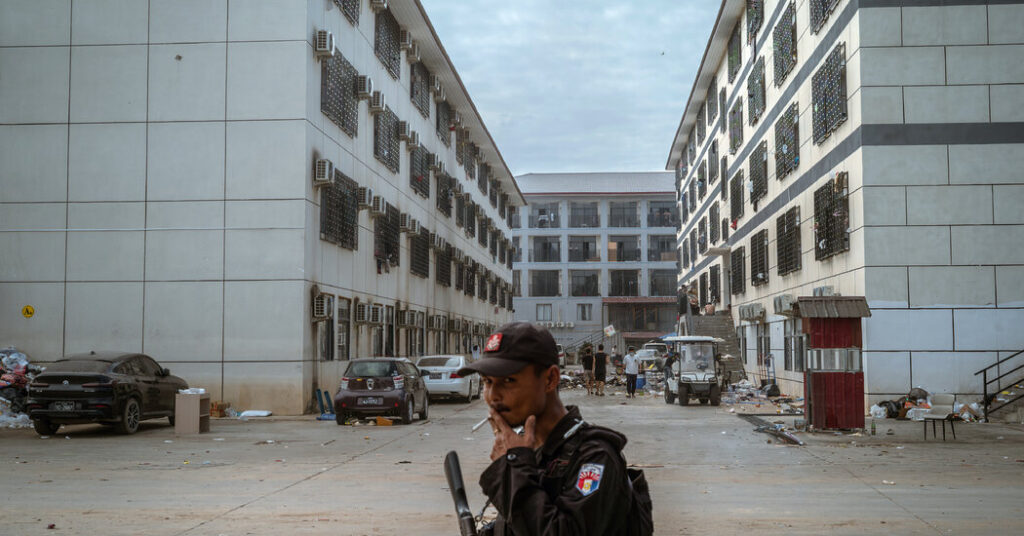 At This Office Park, Scamming the World Was the Business