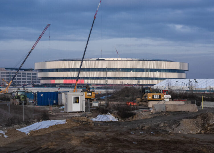 How Italy Is Racing to Finish an Ice Rink Before the Olympics