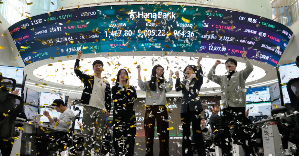 A Stock Market Fervor Takes Hold in South Korea