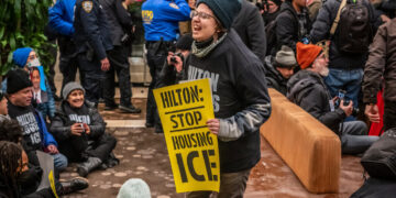 The Immigration Battle Comes, Loudly, to Budget Hotels