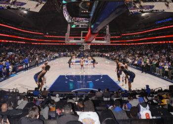 Colossal Athletes Fill These Modern Arenas