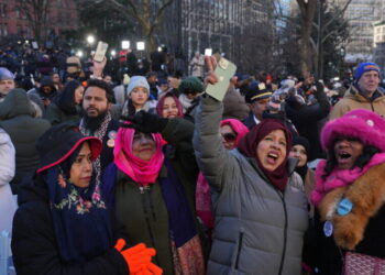 Amid Poetry, Song and the Cold, Mamdani’s Inauguration Evokes Hope