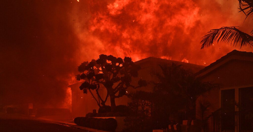 A Year of Fires and Floods in Southern California