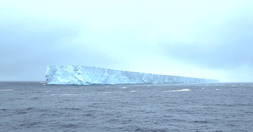 Encountering Our First Iceberg
