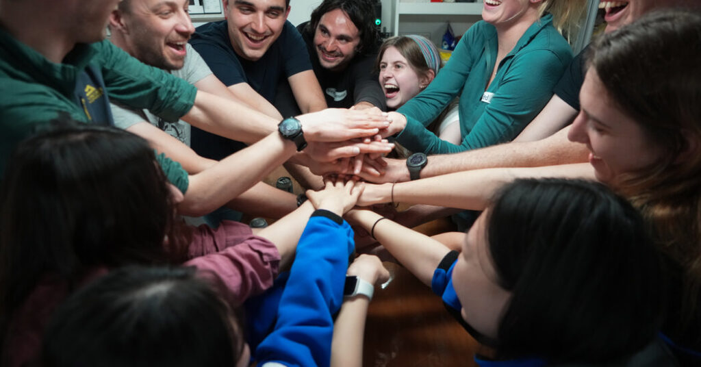 Happy New Year, on the High Seas