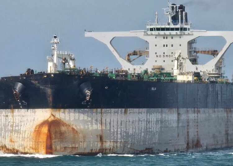 Oil Tanker Fleeing U.S. Coast Guard Broadcasts Location in North Atlantic