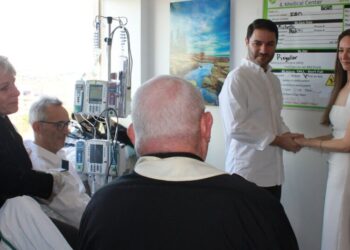 Rushing to Her Father’s Hospital Bedside, with a Wedding in Tow