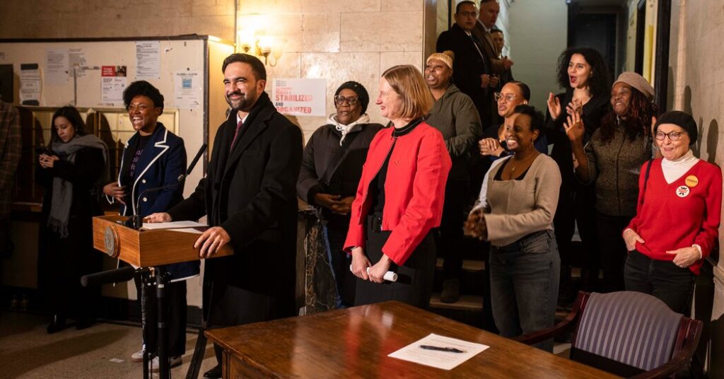 Mamdani Acts on Vow to Protect Renters With Move Against a Big Landlord