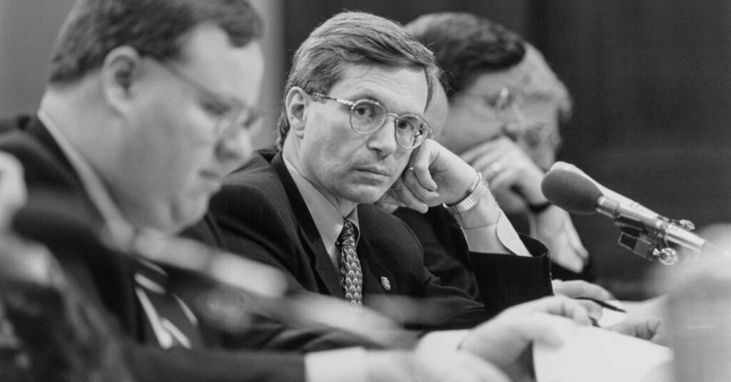 Dick Zimmer, N.J. Congressman Who Sponsored Megan’s Law, Dies at 81