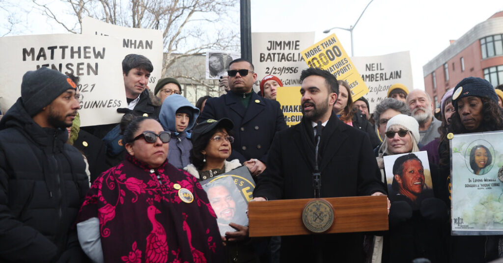 On a Brooklyn Boulevard, Mamdani Revives a Project Hampered by Scandal