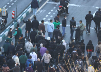 Iran’s Dual Challenge: Unrest at Home, Threat of Strikes From Abroad