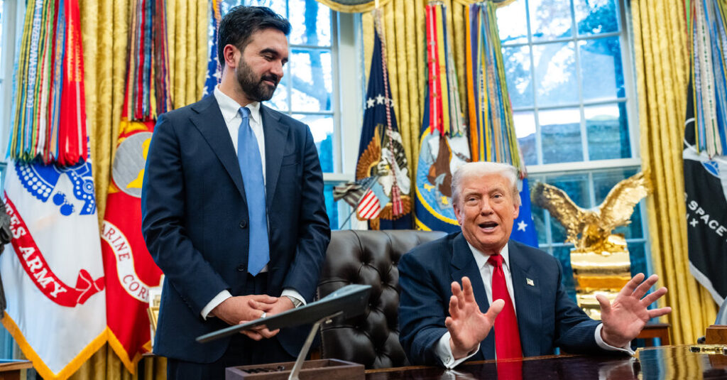 For Mamdani, a Break With the President Just Three Days Into His New Job