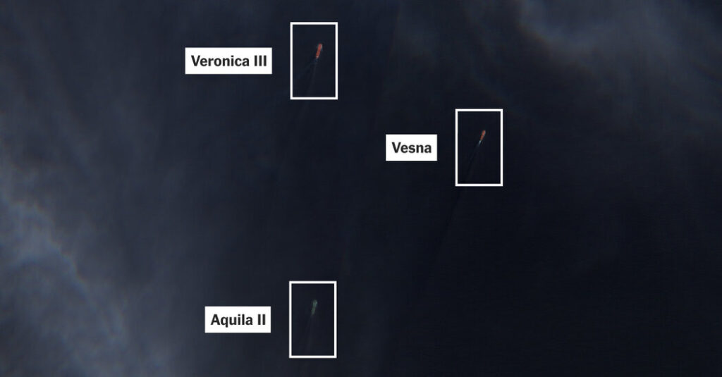 Sanctioned Oil Tankers Flee Venezuela in Defiance of U.S. Blockade