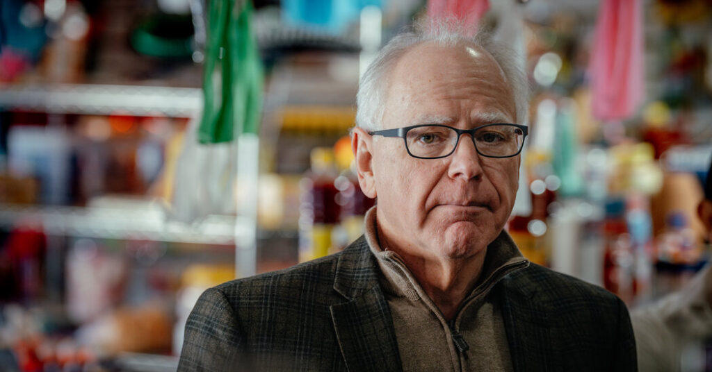 Tim Walz to Drop Bid for Third Term and Amy Klobuchar May Run Instead