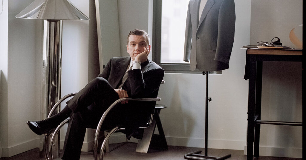 When Fashion Designers and Financiers Need a Suit, They Go to Him